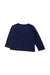 A Navy Long Sleeve T Shirts from The North Face in size 18-24M for boy. (Back View)