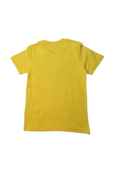 A Yellow Short Sleeve T Shirts from Diesel in size 4T for boy. (Back View)