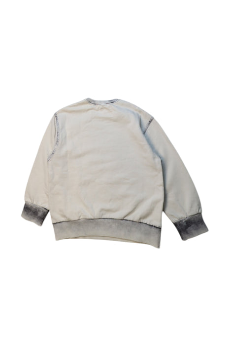 A Grey Crewneck Sweatshirts from Diesel in size 4T for boy. (Back View)