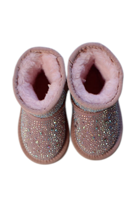 A Pink Booties from Lelli Kelly in size 3T for girl. (Back View)