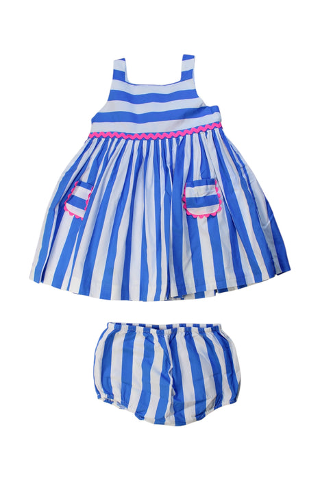 A Blue Swim Sets from Jacadi in size 3T for girl. (Front View)