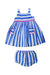 A Blue Swim Sets from Jacadi in size 3T for girl. (Front View)
