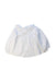 A White Long Sleeve Tops from Jacadi in size 3T for girl. (Back View)