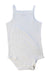 A White Sleeveless Bodysuits from Bout'Chou in size 3T for girl. (Front View)
