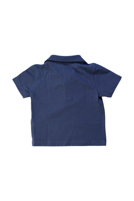 A Blue Short Sleeve Polos from Burberry in size 12-18M for boy. (Back View)