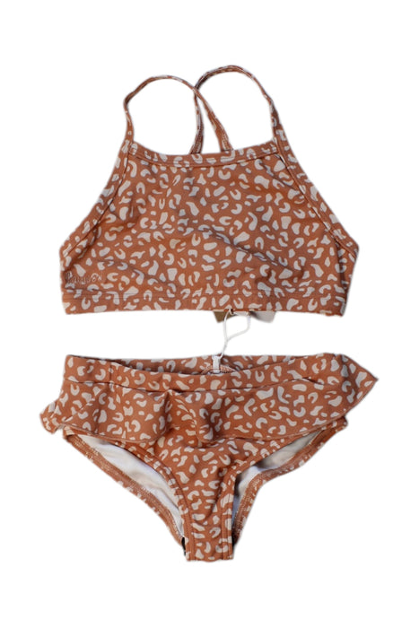 A Orange Bikinis from Liewood in size 3T for girl. (Front View)