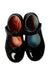 A Black Dress Shoes from Paralleibee in size 3T for girl. (Back View)