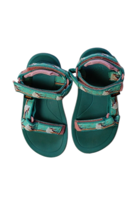 A Multicolour Sandals from Teva in size 3T for girl. (Back View)