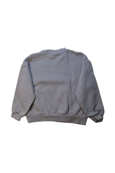 A Grey Crewneck Sweatshirts from Rylee + Cru in size 6T for neutral. (Back View)