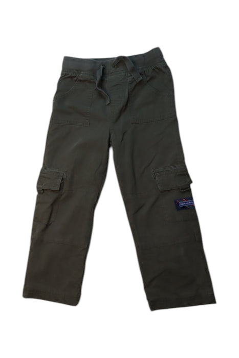 A Green Casual Pants from Jojo Maman Bébé in size 4T for boy. (Front View)