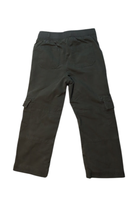 A Green Casual Pants from Jojo Maman Bébé in size 4T for boy. (Back View)