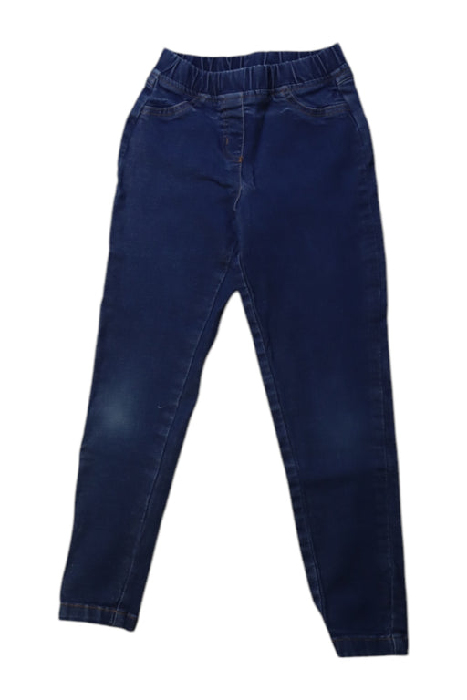 A Blue Jeans from Hanna Andersson in size 8Y for girl. (Front View)