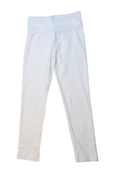 A White Casual Pants from Jacadi in size 8Y for girl. (Front View)