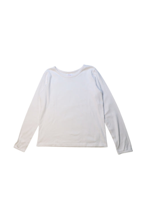 A White Long Sleeve T Shirts from Hanna Andersson in size 8Y for girl. (Front View)