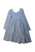 A Blue Long Sleeve Dresses from Hanna Andersson in size 8Y for girl. (Back View)