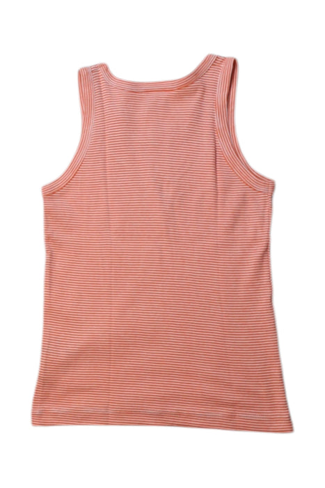 A Pink Sleeveless Tops from Petit Bateau in size 8Y for boy. (Back View)