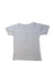 A Grey Short Sleeve T Shirts from Petit Bateau in size 8Y for girl. (Back View)