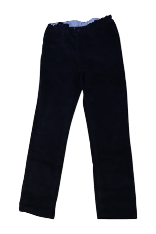 A Black Casual Pants from Petit Bateau in size 8Y for girl. (Front View)