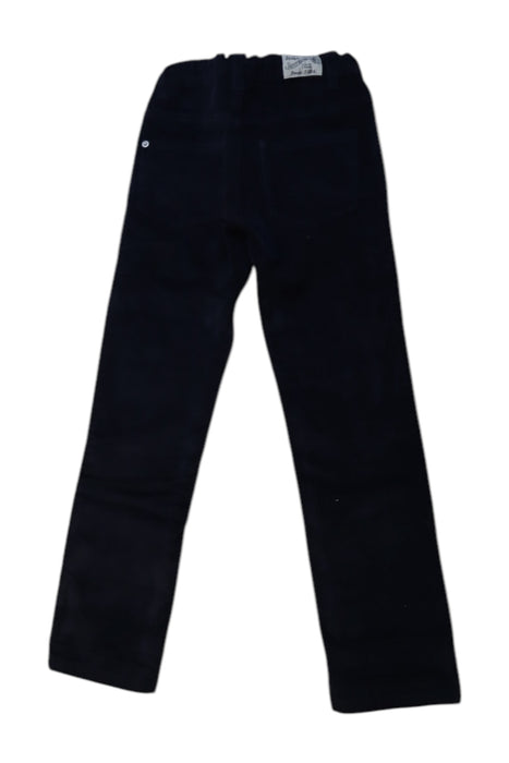 A Black Casual Pants from Petit Bateau in size 8Y for girl. (Back View)