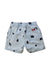 A Blue Shorts from Seed in size 3T for boy. (Back View)