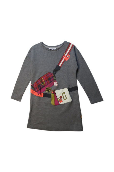 A Grey Long Sleeve Dresses from Little Marc Jacobs in size 6T for girl. (Front View)
