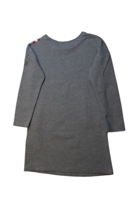 A Grey Long Sleeve Dresses from Little Marc Jacobs in size 6T for girl. (Back View)
