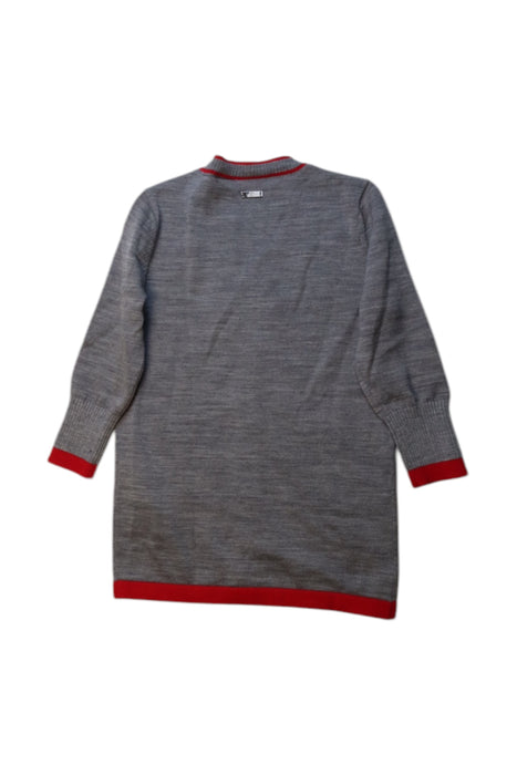 A Grey Cardigans from Ferrari in size 3T for girl. (Back View)