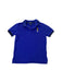 A Blue Short Sleeve Polos from Polo Ralph Lauren in size 6T for boy. (Front View)