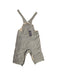 A Blue Overall Shorts from Jacadi in size 0-3M for boy. (Front View)