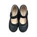 A Black Dress Shoes from Dr. Kong in size 5T for girl. (Front View)