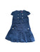 A Navy Short Sleeve Dresses from Ferrari in size 6T for girl. (Front View)