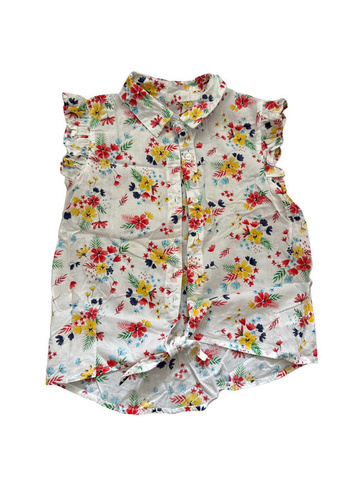 A Multicolour Sleeveless Shirts from Mothercare in size 5T for girl. (Front View)
