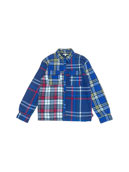 A Blue Long Sleeve Shirts from Little Marc Jacobs in size 10Y for boy. (Front View)