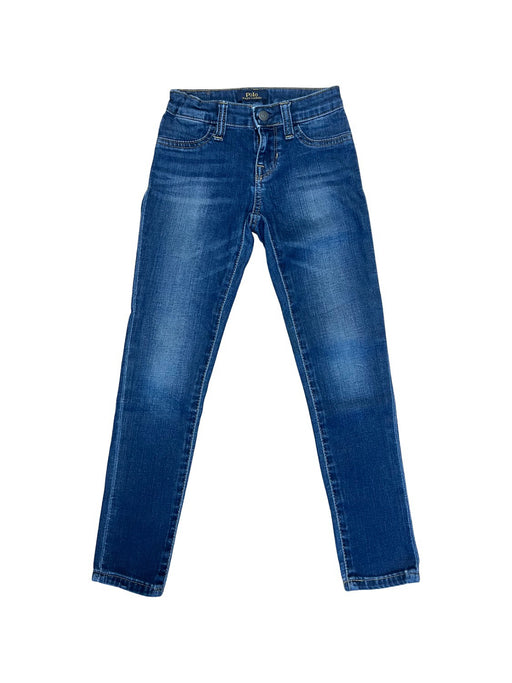 A Blue Jeans from Polo Ralph Lauren in size 6T for neutral. (Front View)