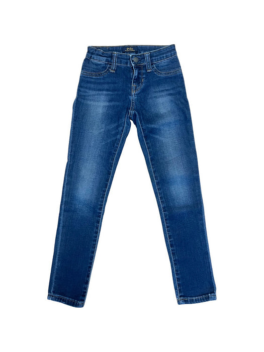 A Blue Jeans from Polo Ralph Lauren in size 6T for neutral. (Front View)
