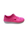 A Pink Slip Ons from Nike in size 6T for girl. (Front View)