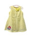 A Yellow Sleeveless Dresses from Sanrio in size 4T for girl. (Front View)
