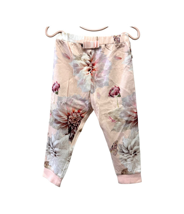 A Pink Casual Pants from Baker by Ted Baker in size 12-18M for girl. (Front View)