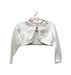 A White Cardigans from Janie & Jack in size 18-24M for girl. (Front View)