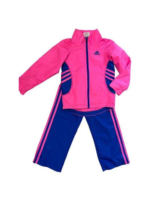 A Pink Pants Sets from Adidas in size 3T for girl. (Front View)