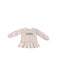 A Pink Crewneck Sweatshirts from Calvin Klein in size 3T for girl. (Front View)