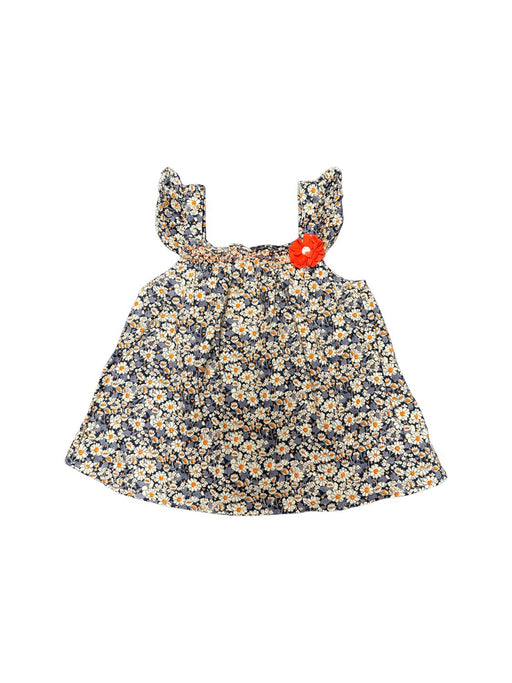 A Blue Sleeveless Tops from Absorba in size 12-18M for girl. (Front View)