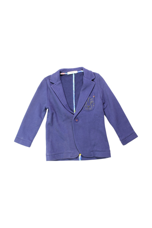 A Blue Blazers from Billybandit in size 3T for boy. (Front View)