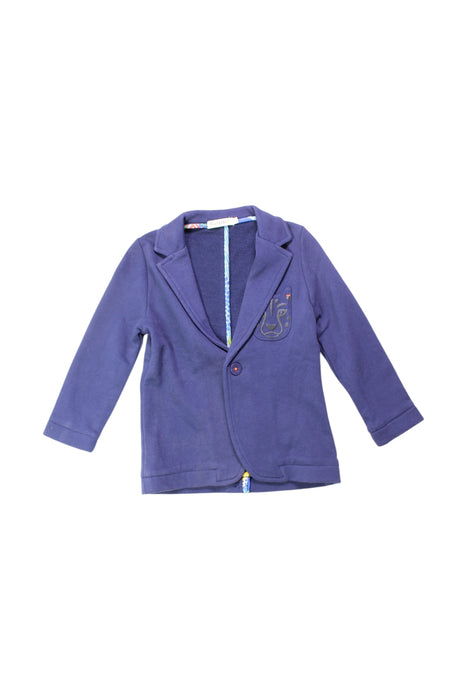 A Blue Blazers from Billybandit in size 3T for boy. (Front View)