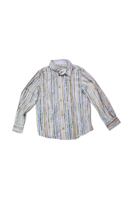 A Multicolour Long Sleeve Shirts from Paul Smith in size 5T for boy. (Front View)