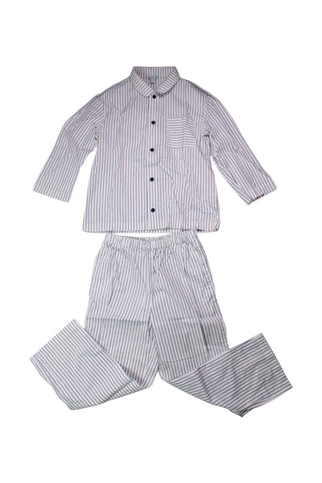 A White Pyjama Sets from COS in size 4T for boy. (Front View)