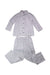 A White Pyjama Sets from COS in size 4T for boy. (Front View)