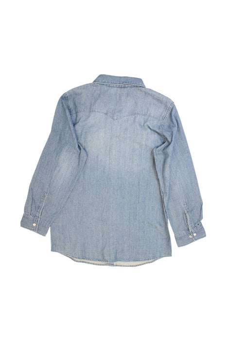 A Blue Long Sleeve Shirts from Levi's in size 12Y for boy. (Back View)