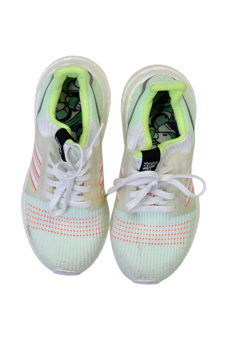 A Multicolour Sneakers from Adidas in size 7Y for boy. (Back View)