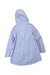 A Blue Rain Jackets from Moody Tiger in size 7Y for girl. (Back View)